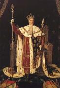 Jean Auguste Dominique Ingres Charles X in his Coronation Robes (mk04) oil painting